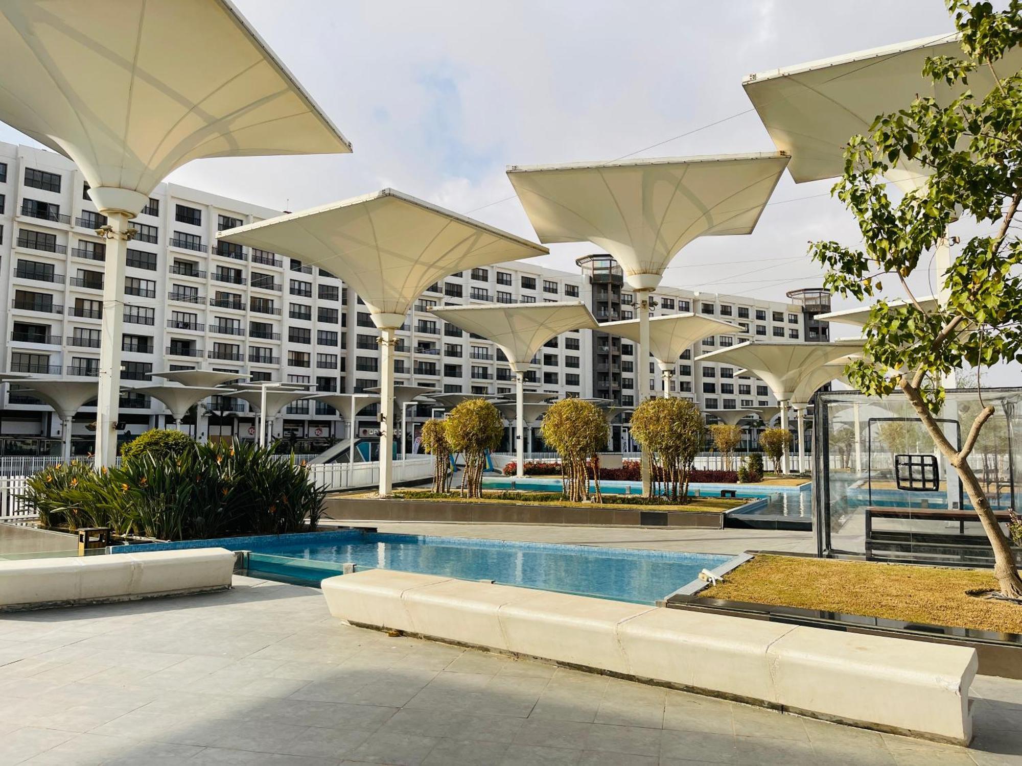 Happy Vacation Duplex, New Cairo Apartment Exterior foto